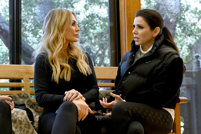 Tamra Judge and Heather Dubrow