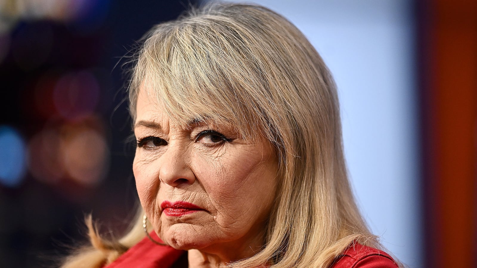 NEW YORK, NEW YORK - FEBRUARY 14: Roseanne Barr, host of FOX Nation’s "Cancel This!," Visits FOX News Channel’s "Gutfeld!" on February 14, 2023 in New York City. (Photo by Steven Ferdman/Getty Images)
