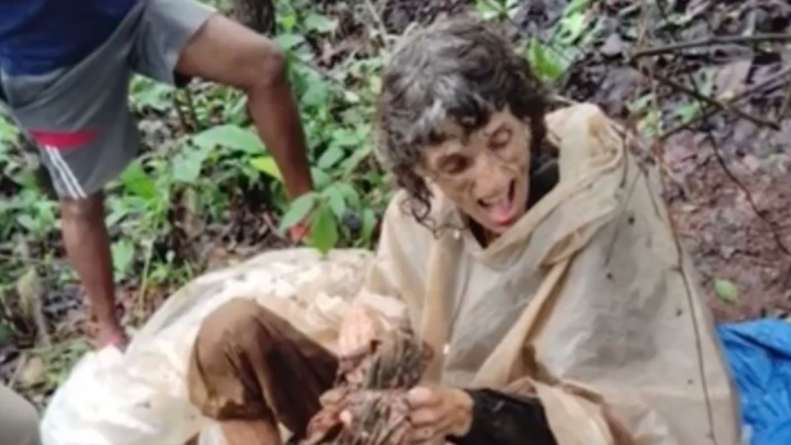 A U.S. woman says she was left without food and water for 40 days.