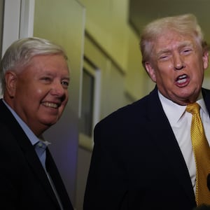 Donald Trump and Lindsey Graham
