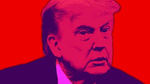 Donald Trump photo illustration