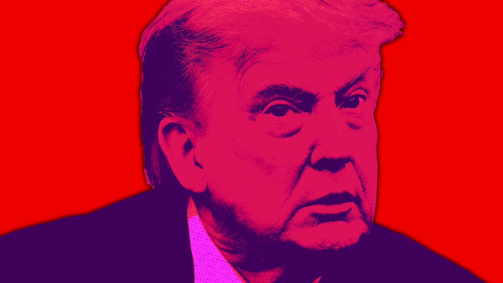 Donald Trump photo illustration