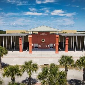 A picture of Viera High School, one of the schools included in the Brevard County in Florida that recently banned furry attire in its new dress code.