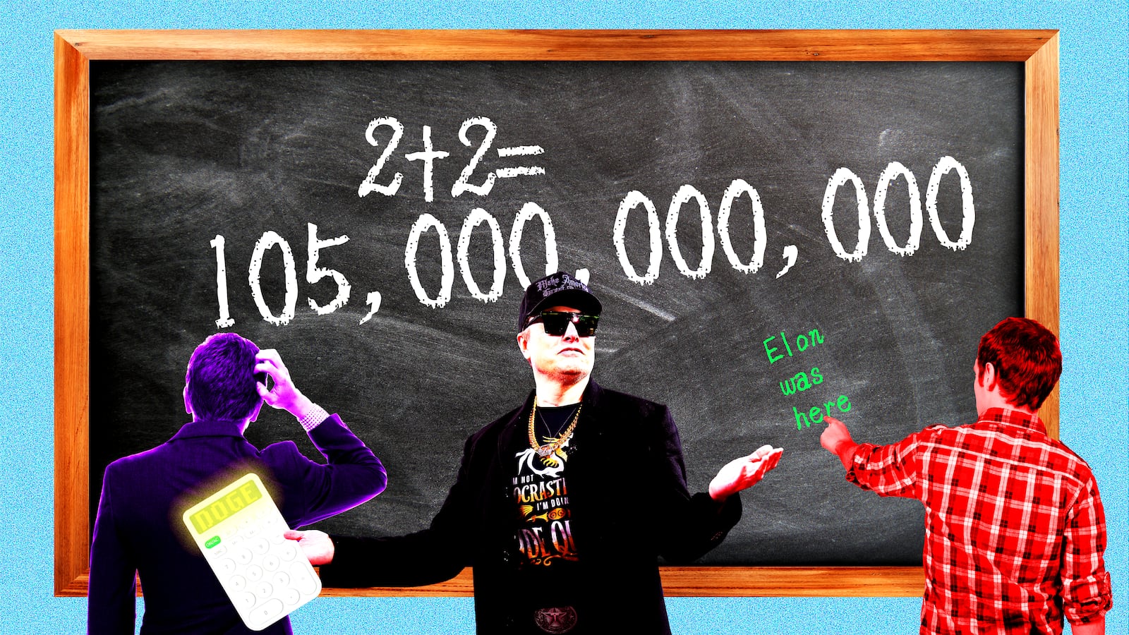 Elon Musk, DOGE illustration