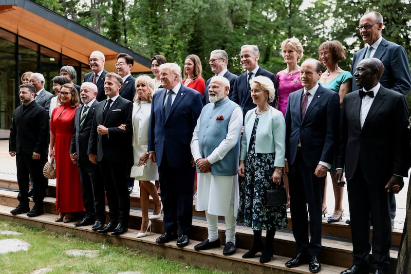 The G7 family photo