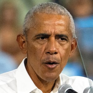 Bo French and Barack Obama.