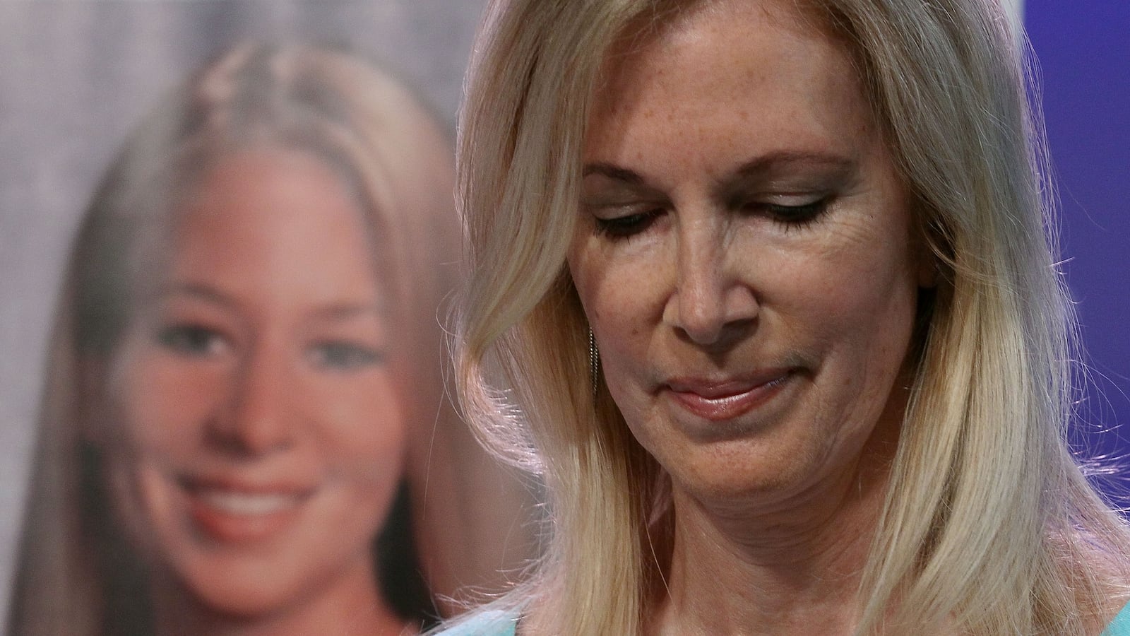 WASHINGTON - JUNE 08: Beth Holloway participates in the launch of the Natalee Holloway Resource Center on June 8, 2010 in Washington, DC. The non profit resource center was founded by Holloway and the National Museum of Crime & Punishment and was created to assist families of missing persons. Beth Holloway's daughter Natalee is the Alabama teen who disappeared five years ago in Aruba. (Photo by Mark Wilson/Getty Images)