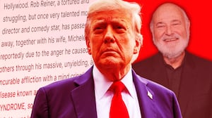 Rob Reiner, Donald Trump photo illustration