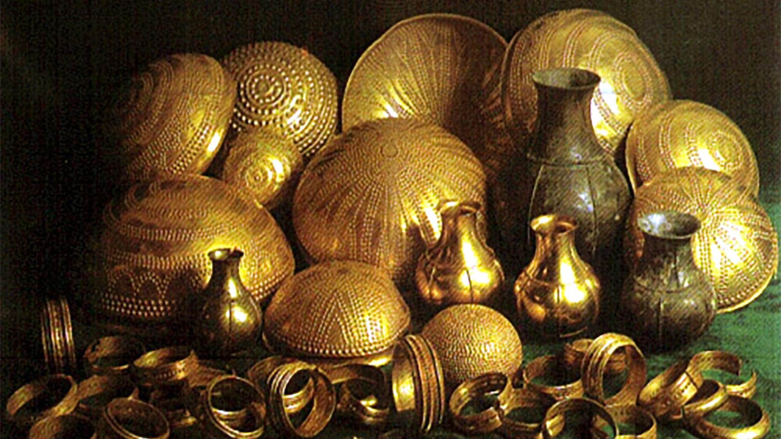Treasure of Villena, the largest prehistoric gold find in the Iberian Peninsula and the second largest in Europe.