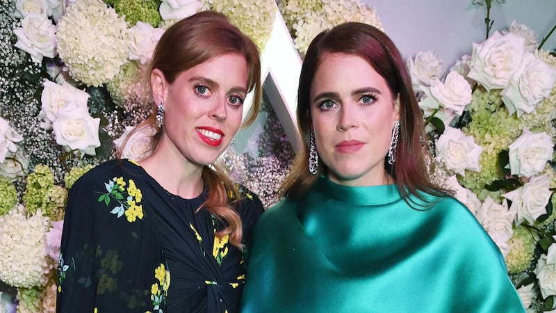 Princess Beatrice of York and Princess Eugenie of York