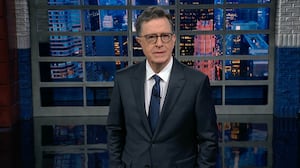 Stephen Colbert hosts 'The Late Show' on Jan. 8, 2026.