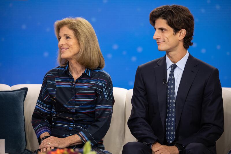 Jack Schlossberg and Caroline Kennedy