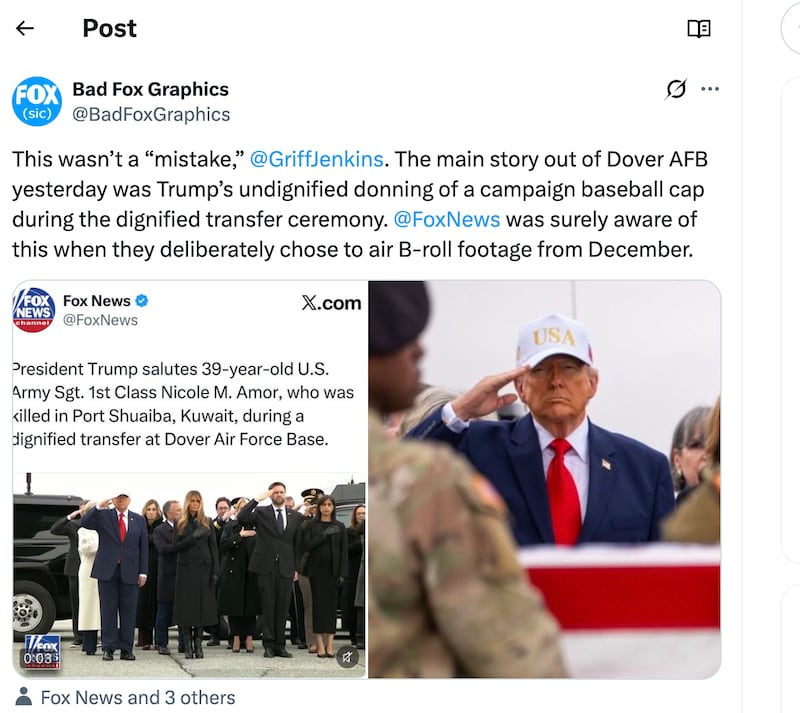 Critics were up in arms over Fox's deception.