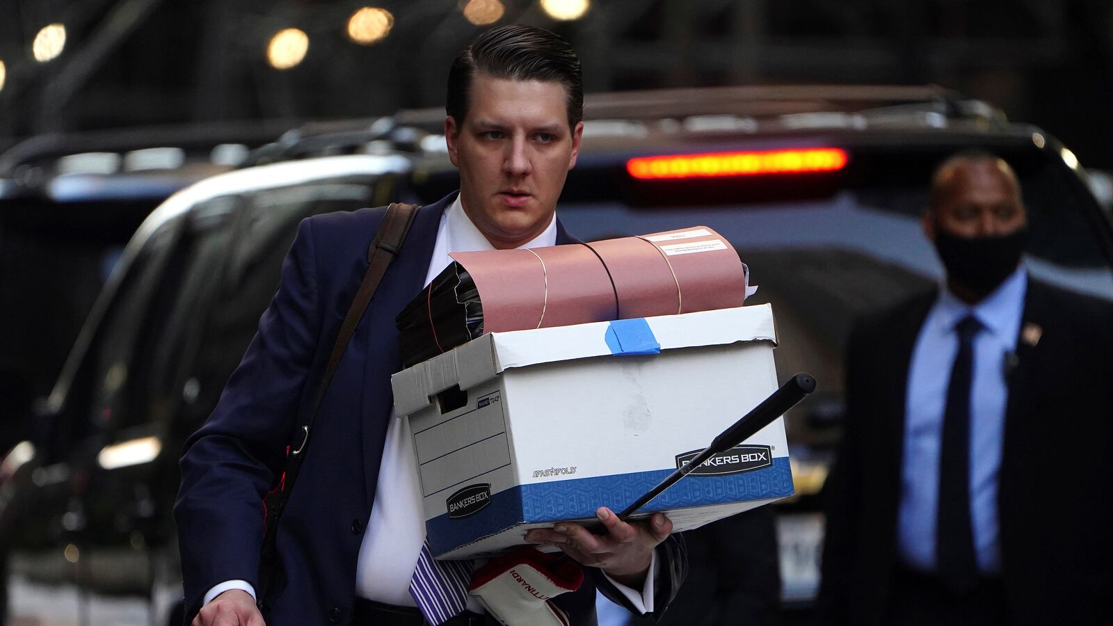 A picture of William Russell, special assistant to former U.S. President Donald Trump, who on Thursday is set to appear before a federal grand jury determining whether the ex-president should be indicted for his role in Jan. 6