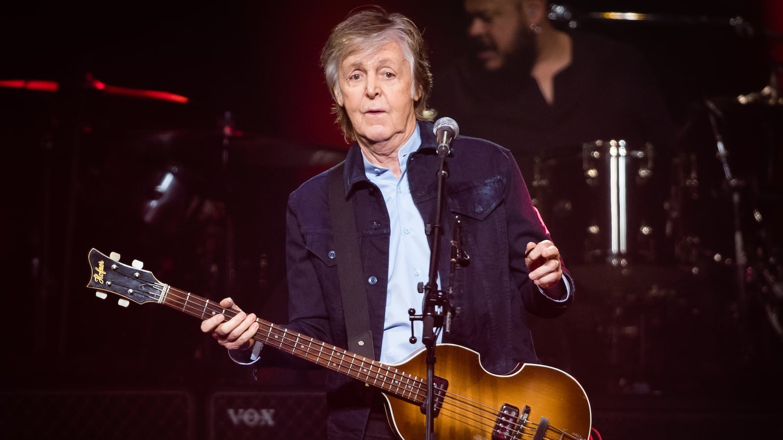 Paul McCartney performs live at The O2 Arena on December 16, 2018, in London, England.