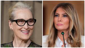 Meryl Streep and Melania Trump