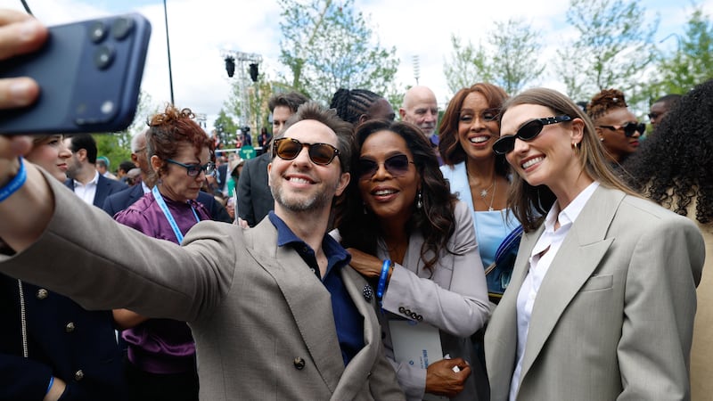 Oprah and Karlie Koss