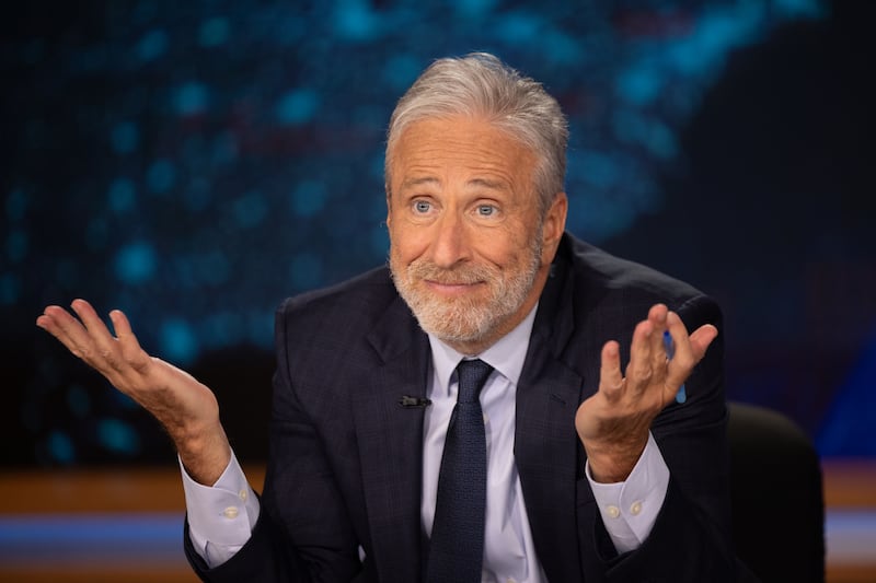 Jon Stewart on the Comedy Central series The Daily Show.