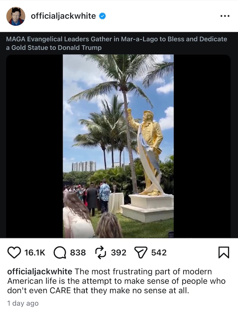 jack white instagram post