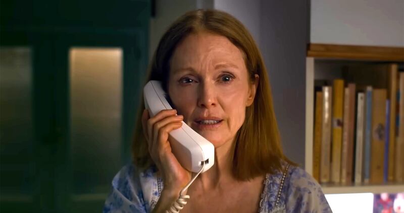 Julianne Moore in The Debut.