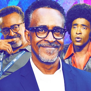 A photo illustration of Tim Meadows for The Last Laugh.