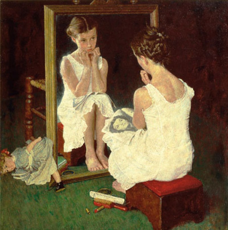 galleries/2009/12/21/norman-rockwell-double-takes/norman-rockwell---girl-at-mirror_nusloj