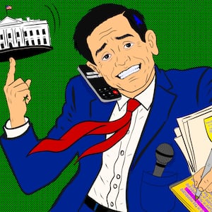 Marco Rubio illustration