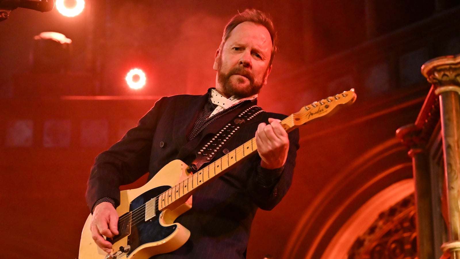 LONDON, ENGLAND - MAY 12: Kiefer Sutherland performs during his "Love Will Bring You Home Tour" at Union Chapel on May 12, 2026 in London, England. (Photo by Nicky J. Sims/Getty Images)