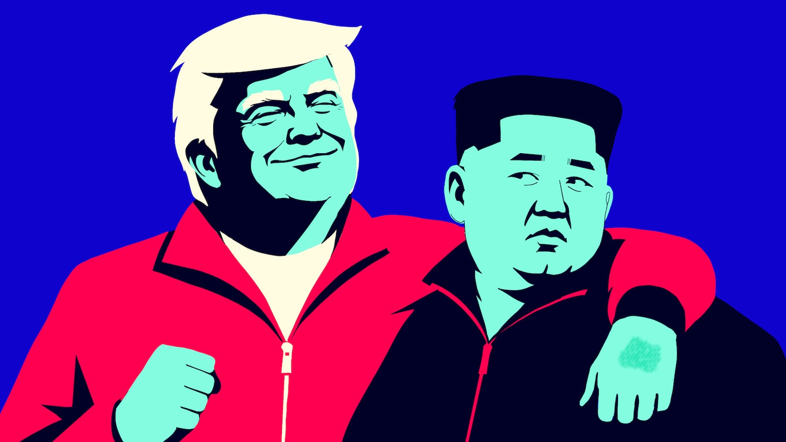 Donald Trump, Kim Jon Un