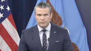 Defense Secretary Pete Hegseth attacks the press in his briefing at the Pentagon on March 13, 2026.