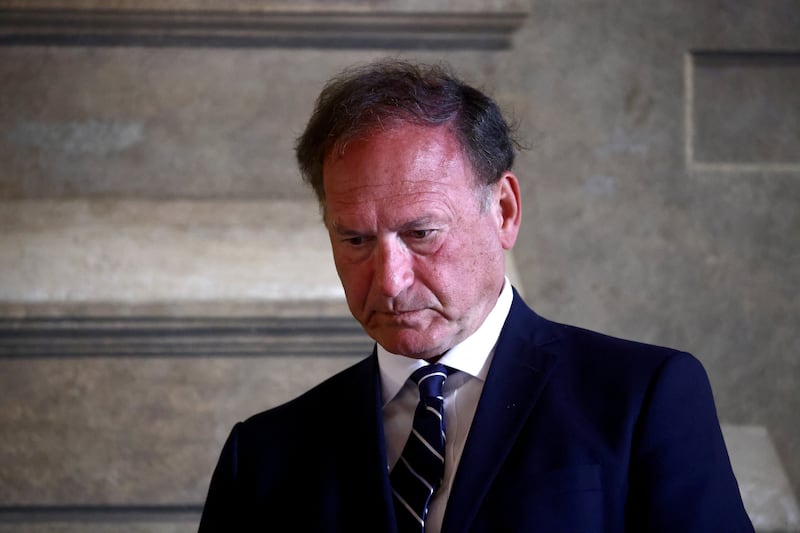U.S. Supreme Court Justice Samuel Alito attends an event organized by the U.S. Embassy to the Holy See, in Rome, Italy, September 20, 2025.