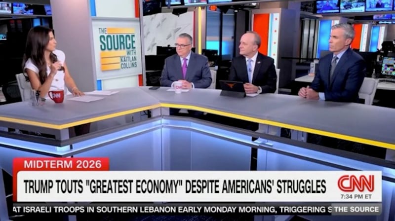 A CNN panel on Monday discussed Trump's claims that the economy is the "greatest."