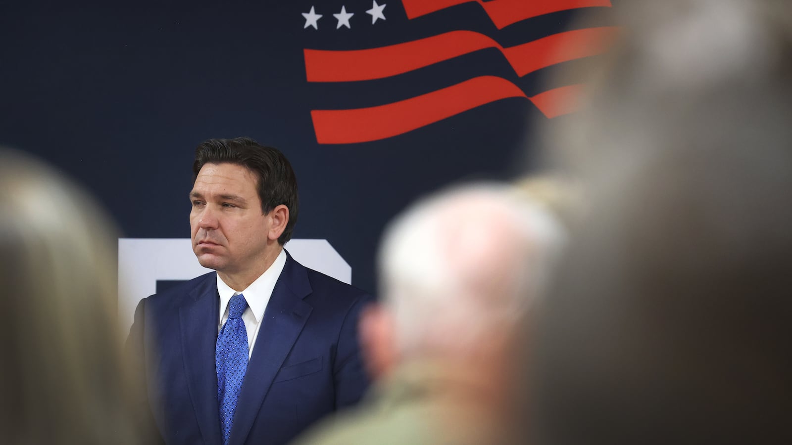 Republican presidential candidate Florida Governor Ron DeSantis.