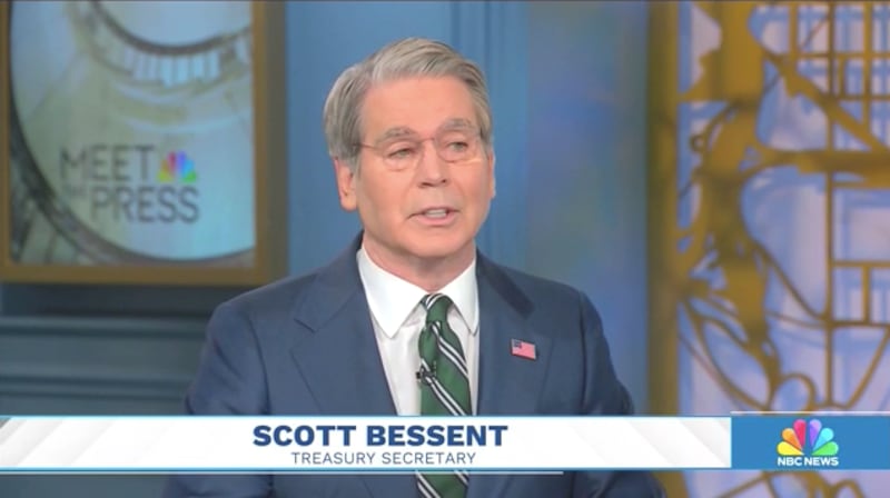 Scott Bessent on Meet the Press with Kristen Welker