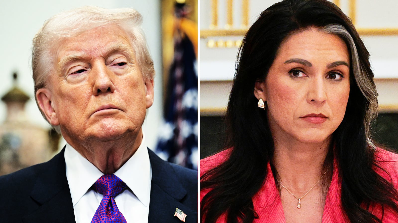 Donald Trump and Tulsi Gabbard