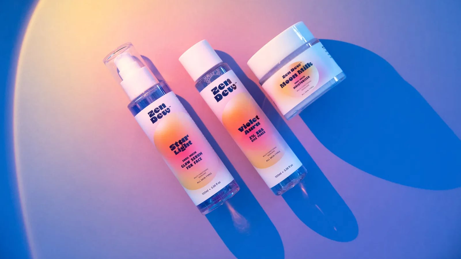 Zen Dew Skincare Products