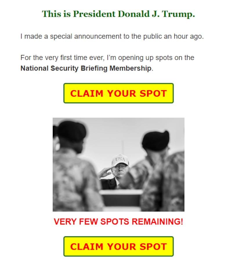 Commentators noted the poor design choice of the "claim your spot" call-out beside a coffin.