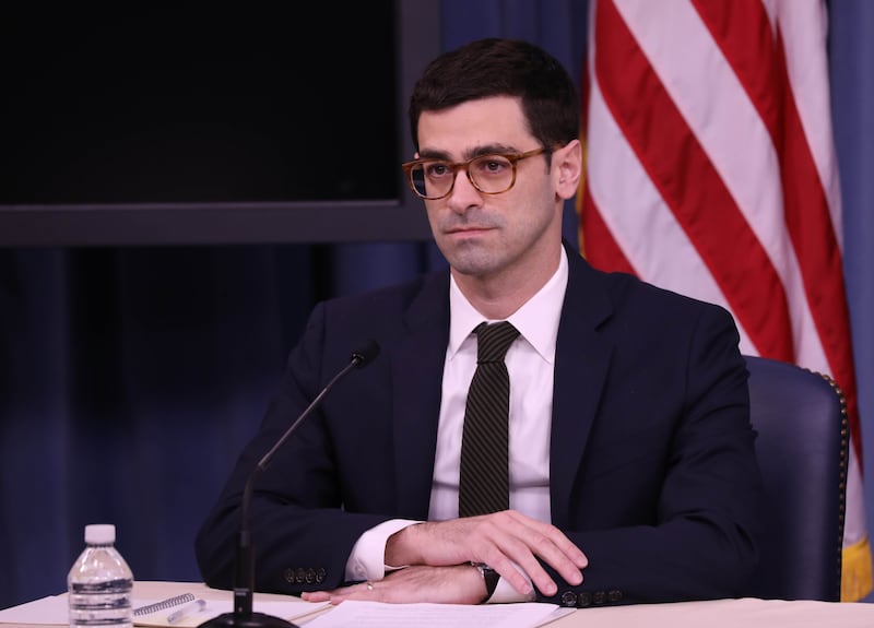 Karem in 2018, when he was Assistant Secretary of Defense for International Security Affairs in the Department of Defense.