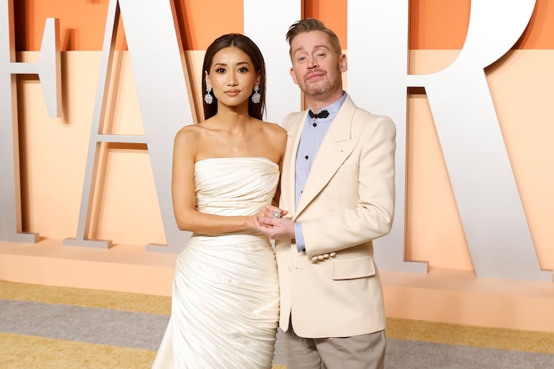 Brenda Song and Macaulay Culkin.