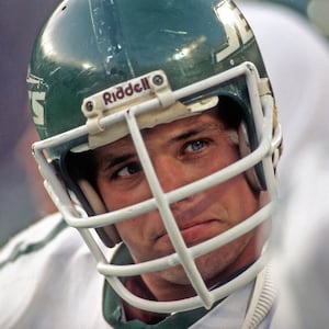 Defensive lineman Joe Klecko of the New York Jets in 1985.