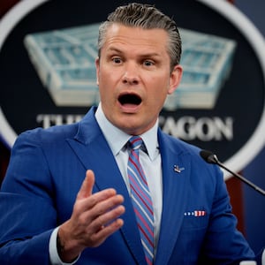U.S. Defense Secretary Pete Hegseth.
