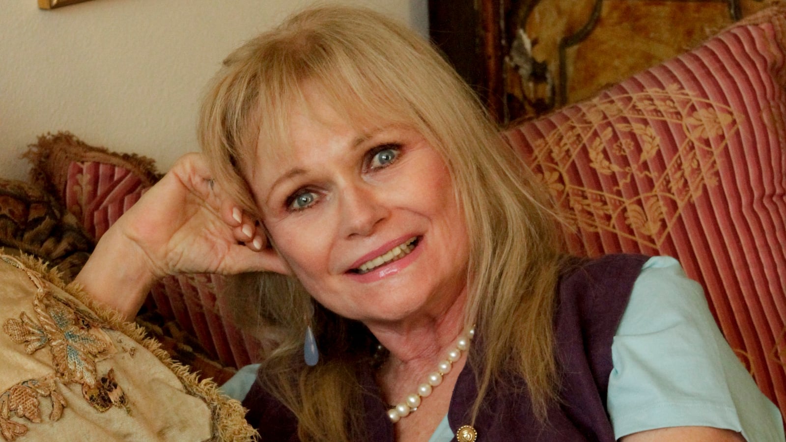 Valerie Perrine poses for a portrait in her home in Los Angeles, Ca. on March 4, 2013.The actress had an Oscar nomination for best actress for Bob Fosse's Lenny and also played Eve in the first tow Superman movies.