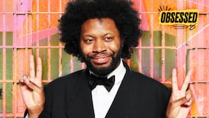 A photo illo illustration of Jeremy O. Harris for the Obsessed podcast.