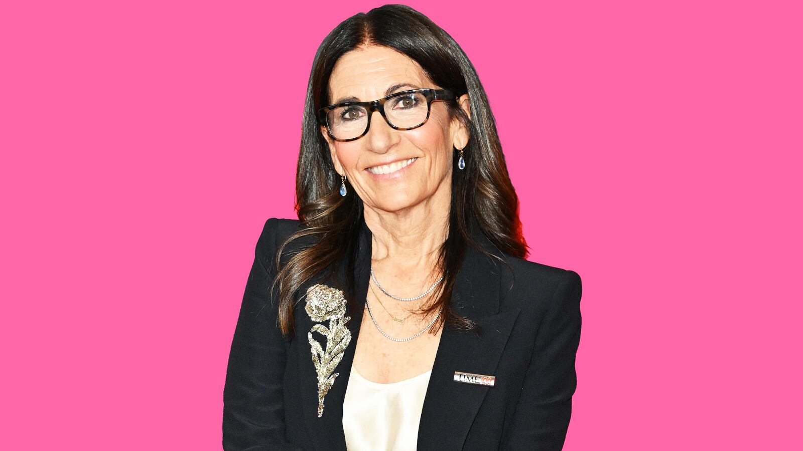 Founder of Bobbi Brown Cosmetics, US make-up artist Bobbi Brown.