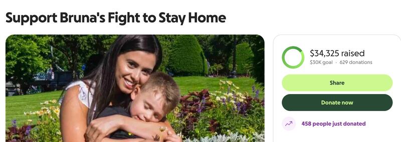 The legal fund for Bruna Ferreira, as of the morning of Friday, 28 November, 2025.