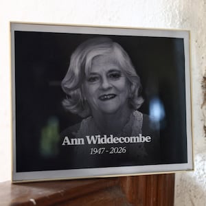 A picture of former government minister and Reform UK member Ann Widdecombe, who was found dead at her home in Haytor on Thursday.