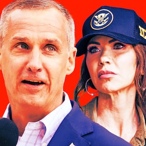 Corey Lewandowski and Kristi Noem.