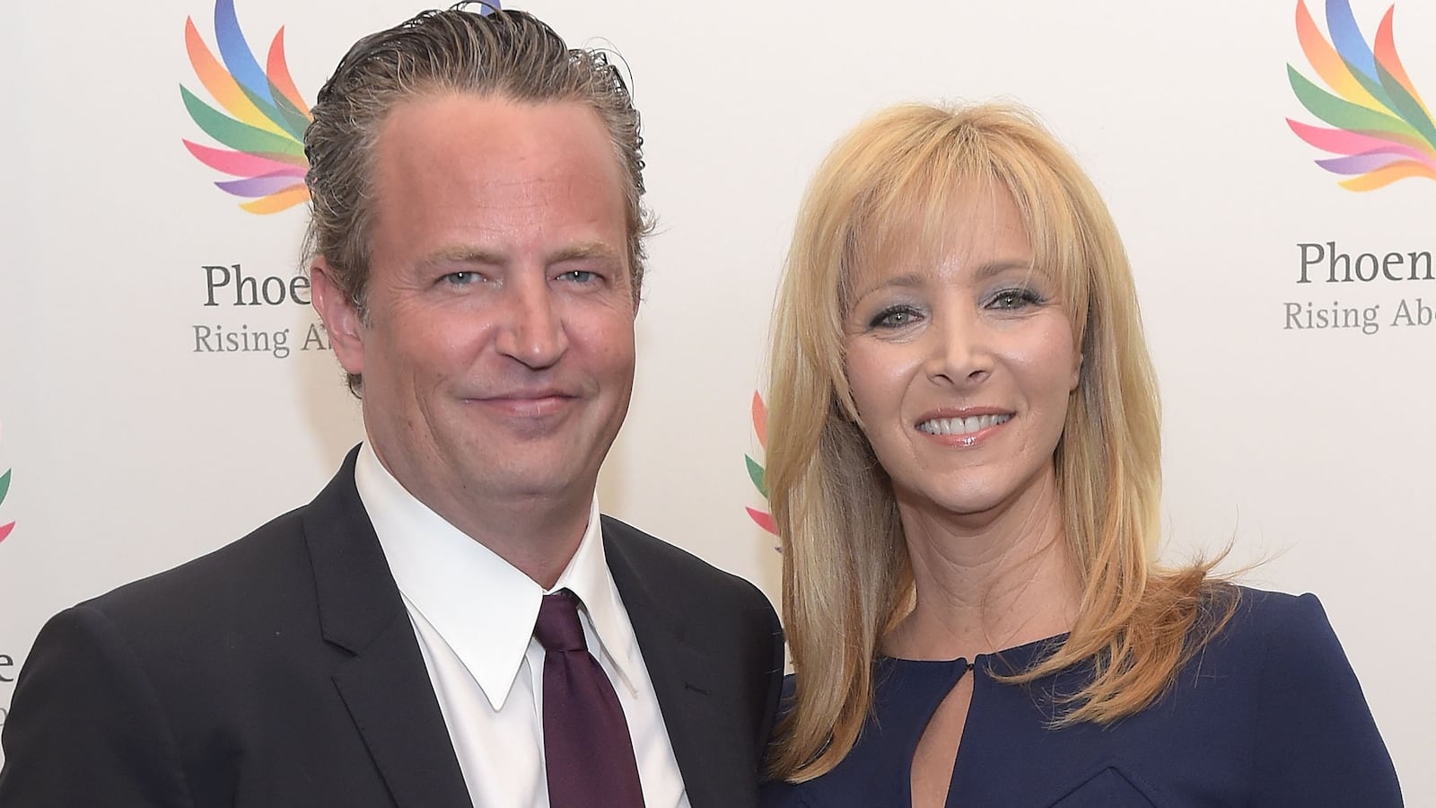 Actor Matthew Perry and actress Lisa Kudrow attend Phoenix House's 12th Annual Triumph For Teens Awards Gala at the Montage Beverly Hills on June 15, 2015 in Beverly Hills, California.