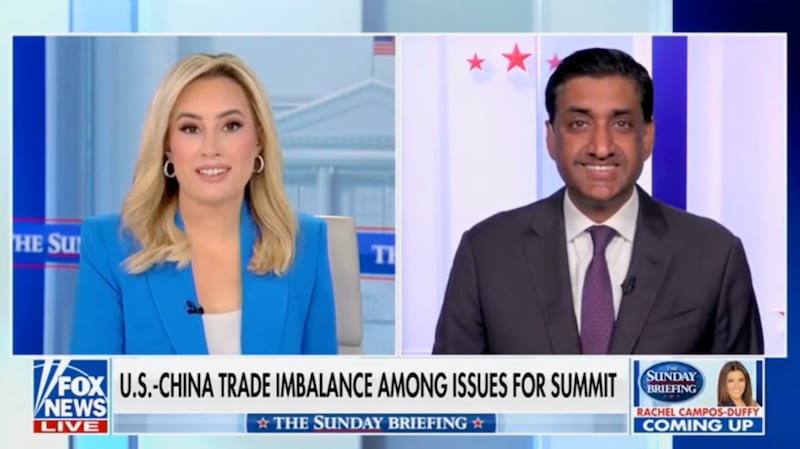 Jacqui Heinrich interviews Ro Khanna on Fox News.