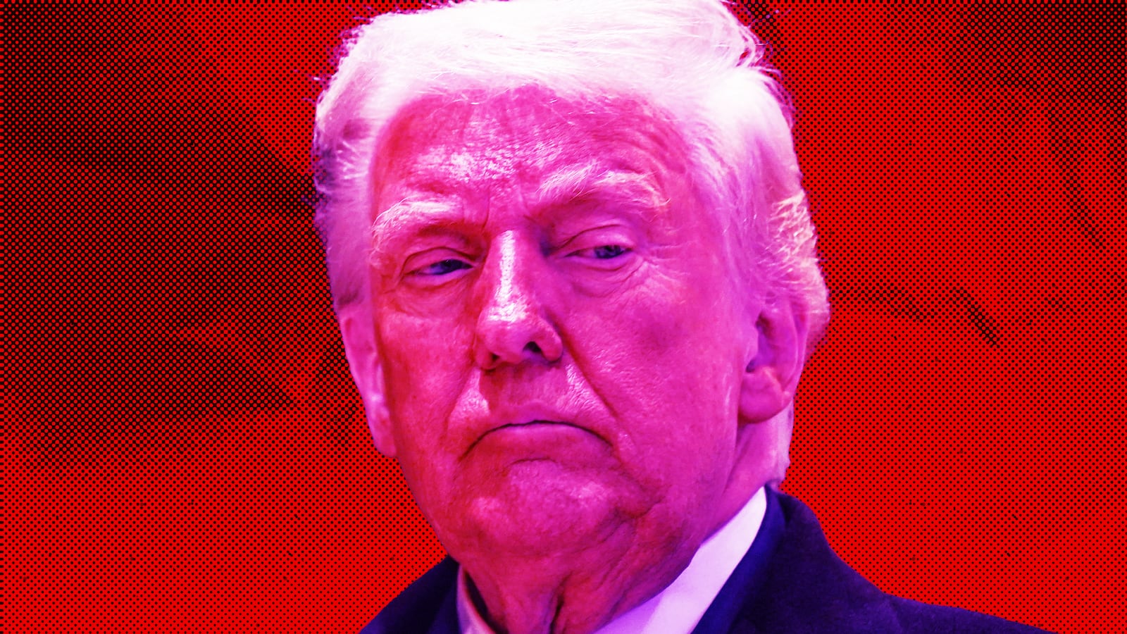 Donald Trump photo illustration